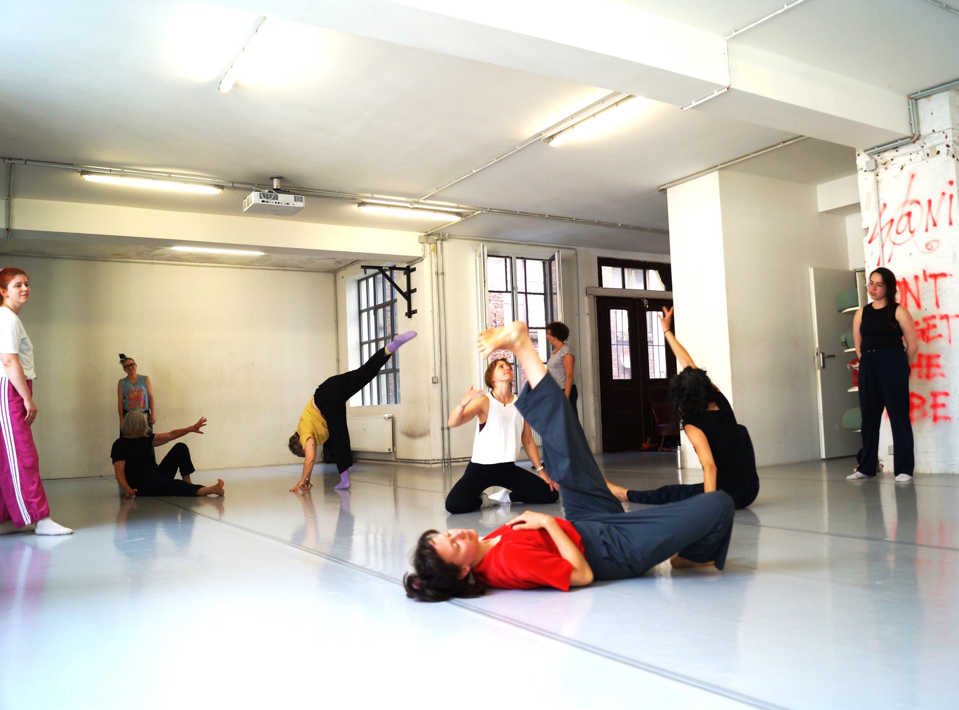 Teaching practice — floorwork exploration