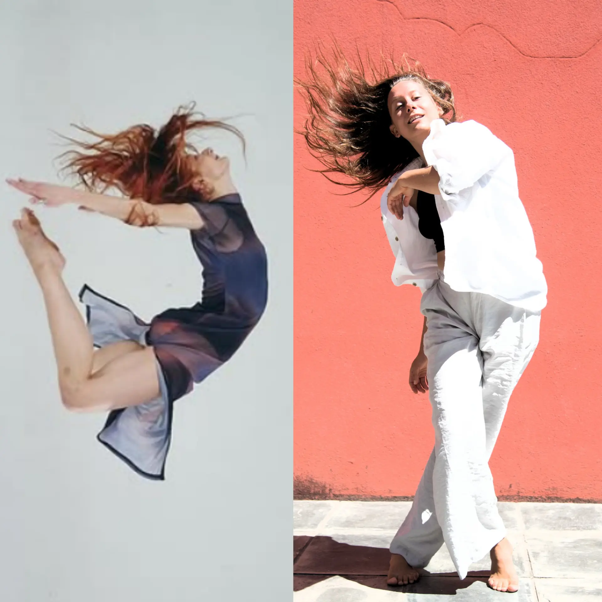 Floorwork workshop: two dancers in motion